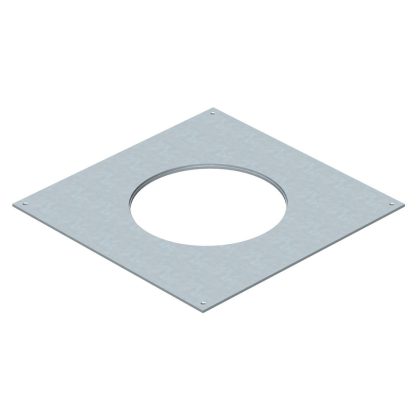 OBO 7400471 DUG 250-3 R4 Szerelőfedél 250-2/3, R4-hez 282x282x4mm szalaghorganyzott acél