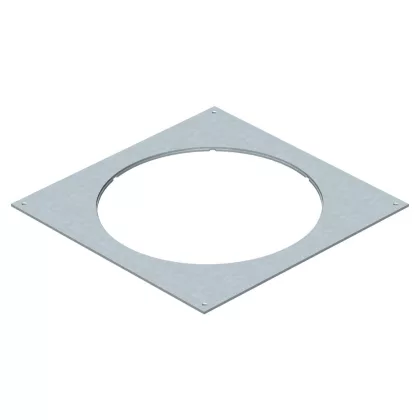 OBO 7400549 DUG 350-3 R9 Szerelőfedél 350-2/3, R9-hez 383x383x4mm szalaghorganyzott acél