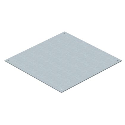 OBO 7400577 DU 350-2 Vakfedél UZD350-2/3 számára 383x383x4mm szalaghorganyzott acél