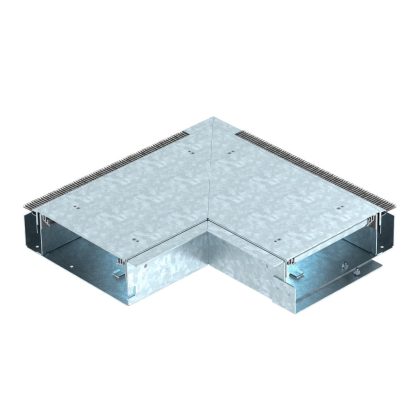   OBO 7403826 OKB IE 25085 ON Belső Sarokelem porvédővel 421x421x87mm szalaghorganyzott acél