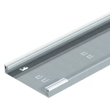 OBO 7404716 AIKU 25070 Csatornatest 2400x250x70mm szalaghorganyzott acél