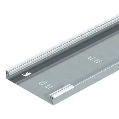 OBO 7404882 AIKA U 25040 Leágazócsatorna Alsó Része padlóra szerelt csatornához 2400x250x4