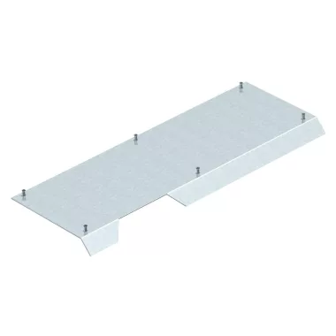 OBO 7404914 AIKF D 15040T150 Vakfedél leágazócsatornára kimenethez 800x150x40mm szalaghorganyzott acél