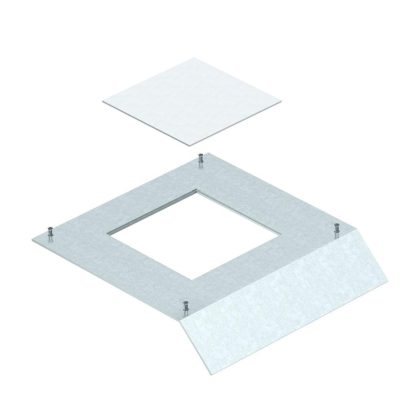 OBO 7404980 AIKF DG4 35075 Szerelvénybetét-Fedél GES4-hoz 400x350x75mm szalaghorganyzott a