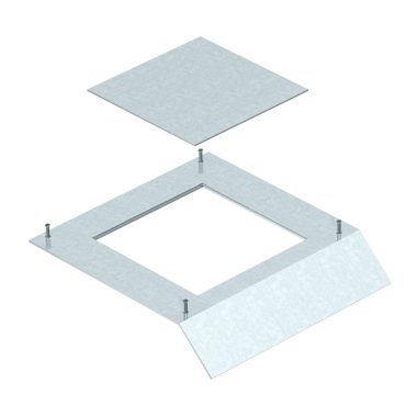 OBO 7404988 AIKF DG9 35075 Szerelvénybetét-Fedél GES9-hoz 400x350x75mm szalaghorganyzott a