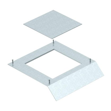 OBO 7404988 AIKF DG9 35075 Szerelvénybetét-Fedél GES9-hoz 400x350x75mm szalaghorganyzott a