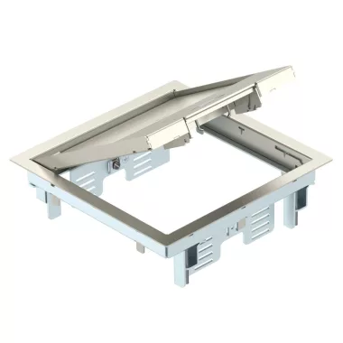 OBO 7405191 GES4M-2 10U Szerelvénybetét univerzális szereléshez rozsdamentes acél