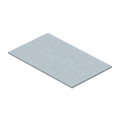   OBO 7407164 DUG B 2 Vakfedél szerelőkeret GES2-höz 185x109x3mm szalaghorganyzott acél