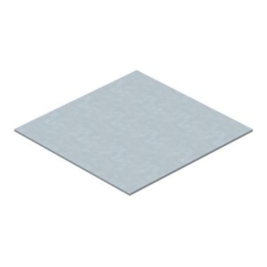 OBO 7407168 DUG B 4 Vakfedél szerelőkeret GES4-hez 205x205x3mm szalaghorganyzott acél