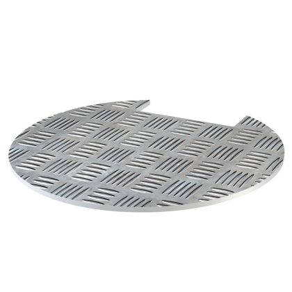 OBO 7407184 EP QR R7 Betétlap bordázott lemezként alumínium