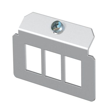 OBO 7407820 MTM 3A Tartólap rozsdamentes acél