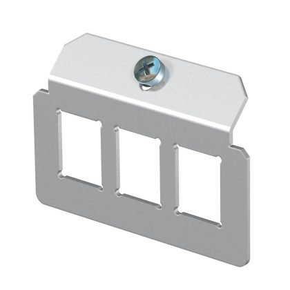   OBO 7407828 MTM 3C Tartólap 3 x C tip. kivágáselrendezés rozsdamentes acél