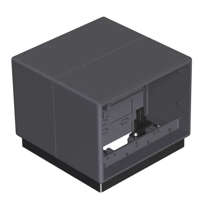   OBO 7408288 T4B 00C 7011 Telitank 118x118x97mm acélszürke poliamid