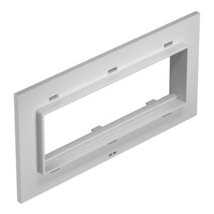 OBO 7408456 T8NL P105 7035 Fedlap 3-es Modul 45, T4L/T8NL-hez világosszürke poliamid