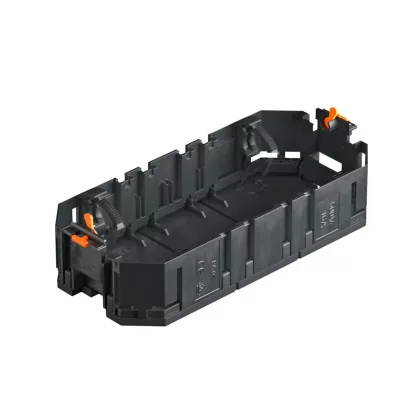   OBO 7408721 UT3 Univerzális Tartó Modul 45 szerelvény beépítéshez 165x76x36mm grafitszürke poliamid