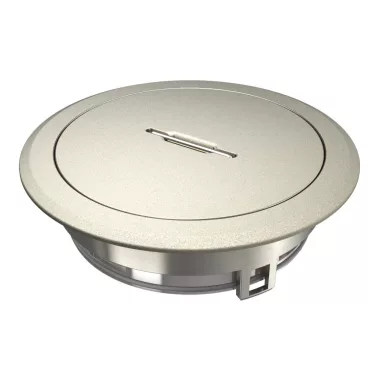 OBO 7408860 GES R2T Ni Tubusfedél fogantyúval nikkelezett cink présöntvény