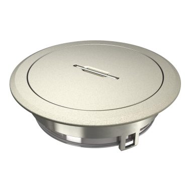 OBO 7408860 GES R2T Ni Tubusfedél fogantyúval nikkelezett cink présöntvény