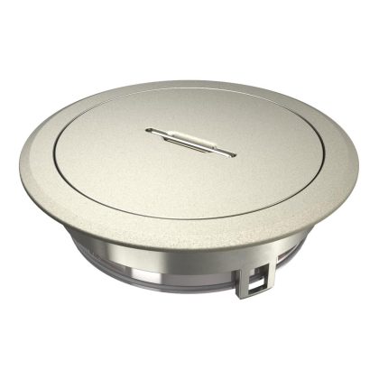 OBO 7408860 GES R2T Ni Tubusfedél fogantyúval nikkelezett cink présöntvény