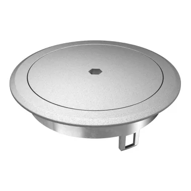 OBO 7408876 GES R2B Cr Vakfedél zárható krómozott cink présöntvény