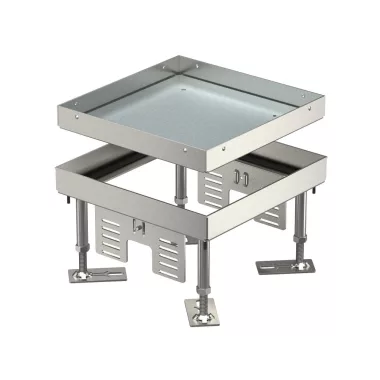 OBO 7409008 RKN2 4 VMSL1N 15 Nagyteherb. Négyz. Kazetta Sl vakfedeles 200x200mm rozsdamentes acél