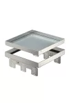 OBO 7409066 RKN2 UZD3 9VS20 Casetă pătrată închisă din oțel inoxidabil 243x243mm