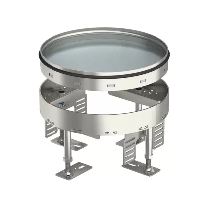   OBO 7409074 RKR2 4SL2 V2 25 Casetă pardoseala rezistenta la greutate închisă 20 kN 200x200mm Oțel inoxidabil