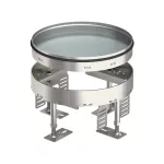 OBO 7409090 RKR2 4V 25 Kerek Kazetta zárt ø 215mm rozsdamentes acél