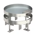   OBO 7409268 RKS2 R7 V20 Kerek Kazetta kábelkivezetéssel ø 275mm rozsdamentes acél
