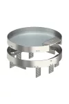 OBO 7409300 RKSRN2UZD3R7VS25 Casetă rotundă cu ieșire de cablu ø 275mm inox