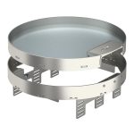   OBO 7409310 RKSRN2UZD3R9VS25 Kerek Kazetta kábelkivezetéssel ø 305mm rozsdamentes acél