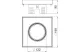OBO 7409374 RKFN2 UZD3 4VS25 Négyzetes Kazetta tubushoz 200x200mm rozsdamentes acél