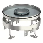 OBO 7409430 RKFR2 9 V20 Kerek Kazetta tubushoz ø 305mm rozsdamentes acél