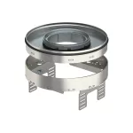 OBO 7409444 RKFRN2UZD3R4VS25 Kerek Kazetta tubushoz ø 215mm rozsdamentes acél