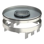   OBO 7409452 RKFRN2UZD3R9VS25 Casetă rotundă pentru tub ø 305mm inox