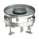   OBO 7409468 RKFR2 7 SL2V2 25 Casetă rezistentă la greutate pentru tub de 20 kN ø 275mm Oțel inoxidabil