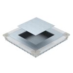   OBO 7410062 UGD55 350-3 9R Cutie de montare în pardoseală pentru oțel zincat cu bandă GES9 / 55UV 467x467x55mm