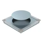OBO 7410064 UGD55 350-3R9R Padló Alatti Szerelvénydoboz GESR9/55UV-hez 467x467x55mm szalag