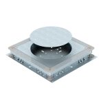   OBO 7410124 UGD 350-3 R9 Padló Alatti Szerelvénydoboz 350-3, GESR9-hez 510x467x70mm szalaghorganyzott acél