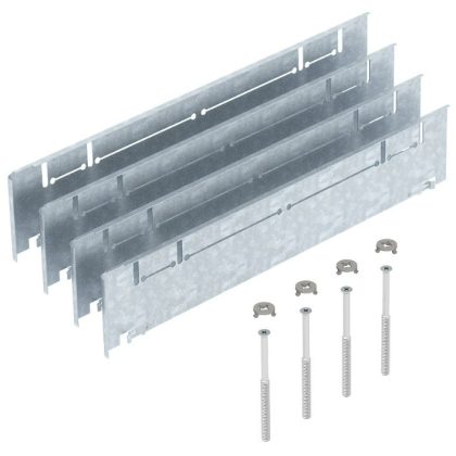   OBO 7410150 ASH350-3 B115170 Height adjustment kit for screed heights 115 + 55 mm strip galvanized steel