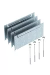 OBO 7410158 ASH250-3 215270 Side extension set for side heights 215 + 55 mm strip galvanized steel