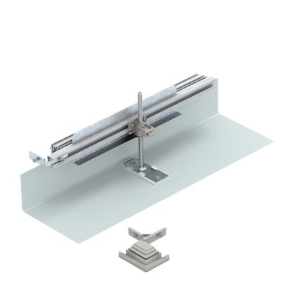   OBO 7423950 OKA-G20040150FBL Sarokelem Balos OKA-G és OKA-W-hez 200x40-150mm szalaghorganyzott acél