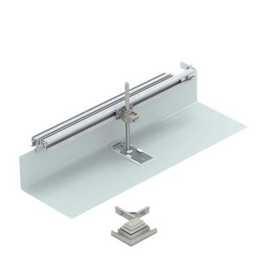 OBO 7423974 OKA-G40040150FBR Sarokelem Jobbos OKA-G és OKA-W-hez 400x40-150mm szalaghorgan