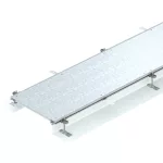 OBO 7424004 OKA-G40040140 Nyitható Padlócsatorna zárt 2400x400x140mm szalaghorganyzott acé