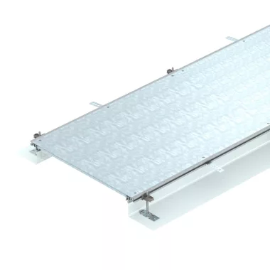 OBO 7424008 OKA-G60040140 Nyitható Padlócsatorna zárt 2400x600x140mm szalaghorganyzott acé