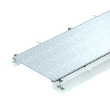   OBO 7424008 OKA-G60040140 Nyitható Padlócsatorna zárt 2400x600x140mm szalaghorganyzott acél