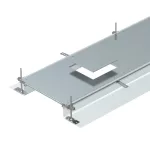 OBO 7424120 OKA-G30040140D4 Nyitható Padlócsatorna GES4 szerelvénybetéthez 2400x300x140mm 