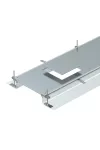 OBO 7424202 OKA-G50040140D9 Nyitható Padlócsatorna GES9 szerelvénybetéthez 2400x500x140mm 