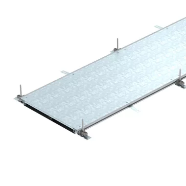 OBO 7424406 OKA-W5004030 Nyitható Padlócsatorna zárt 2400x500x40mm szalaghorganyzott acél