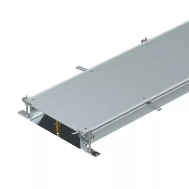 OBO 7424458 OKA-W60010050 Nyitható Padlócsatorna zárt 2400x600x100mm szalaghorganyzott acél