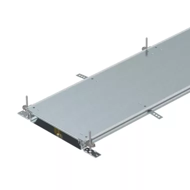 OBO 7424482 OKA-W3006050R Nyitható Padlócsatorna zárt, bepattintható 2400x300x60mm szalaghorganyzott acél